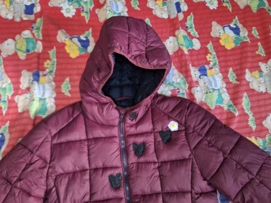 Geaca unisex burgundy