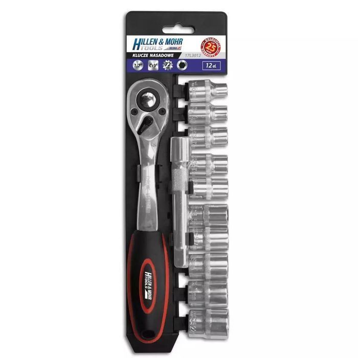 Trusa chei tubulare crv 12buc 1/2"