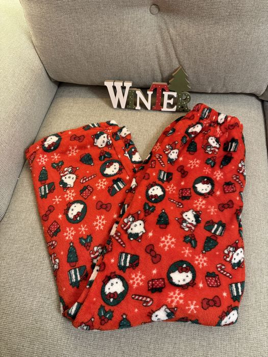 Pantaloni Plush Christmas Hello Kitty S