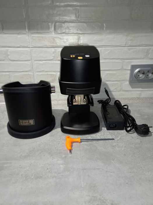 Автотемпер "пресс"для кофейной таблетки.