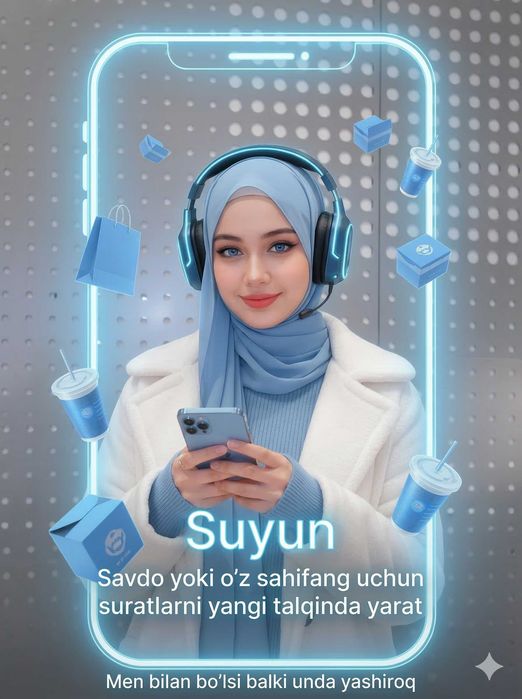 Suni intilek  foto, video va reklama dizaynlari |