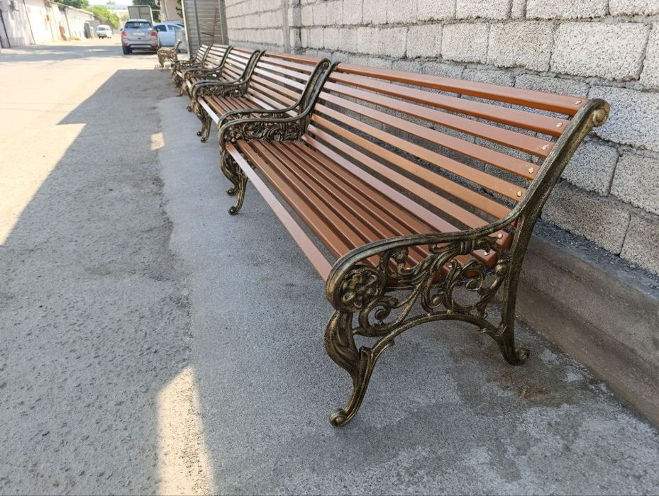 Скамейка чугунная