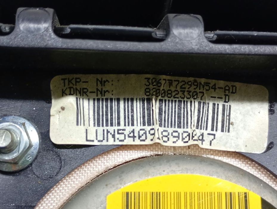 Airbag sofer 8200823307 Dacia Sandero 1 (2008 - 2012) 1.6 benzina K7M710