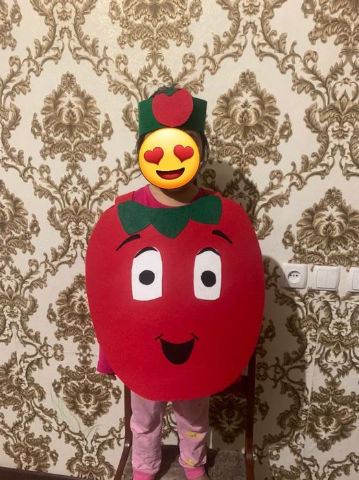 Детский карнавальный костюм "Овощь"