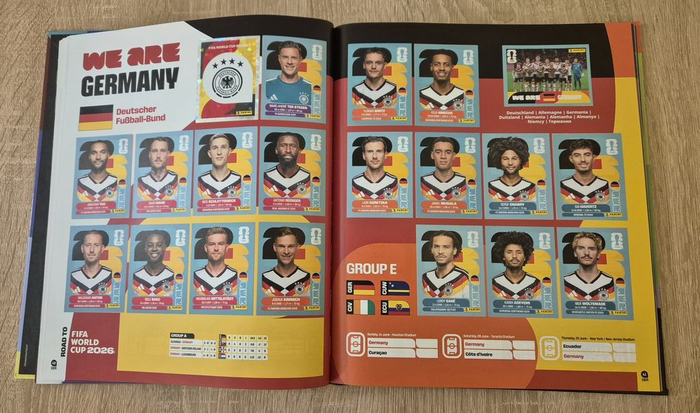 НАМАЛЕНИЕ! 100% попълнен колекционерски албум - твърди корици - Панини - Panini World Cup 2026 - 980 стикера + всички Кока Кола стикери!