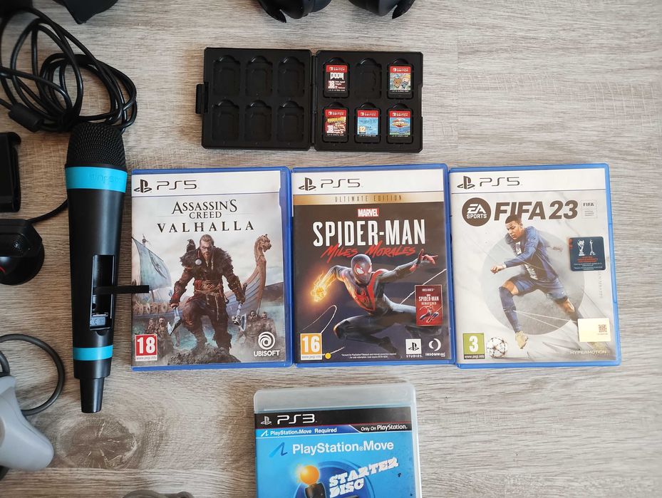 РАЗЧИСТВАНЕ ЛОТ от аксесоари за PlayStation Nintendo Xbox и други