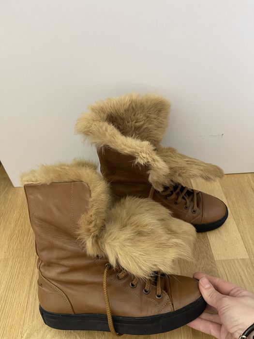 Боти естествена кожа 36 номер