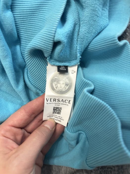 Versace блуза с дълъг ръкав