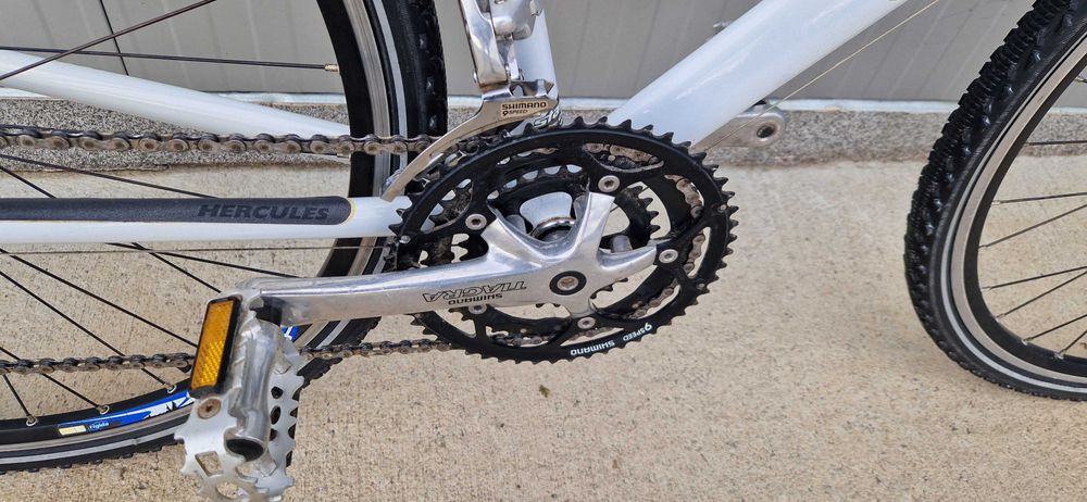 Алуминиев хибриден велосипед HERCULES колело 28"