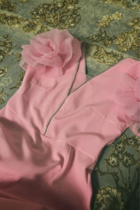 Вечерний платье,розовое