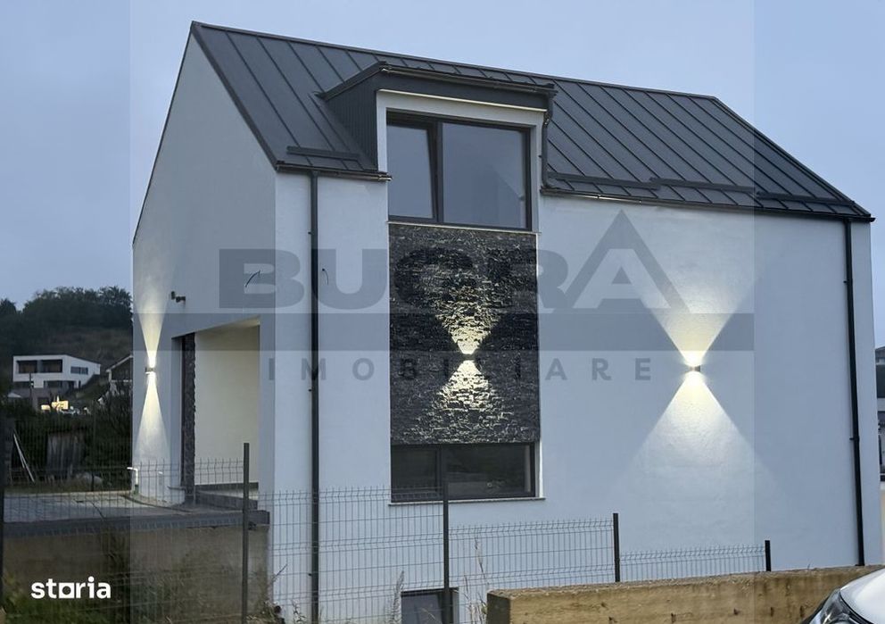 Casa individuala, 160 mp+ 873 mp teren, parcare, zona Feleacu