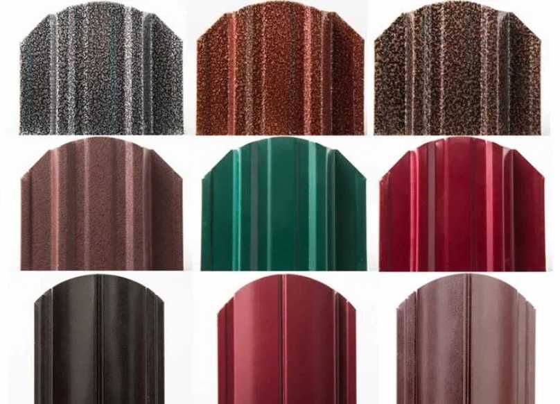 Штакетник металлический