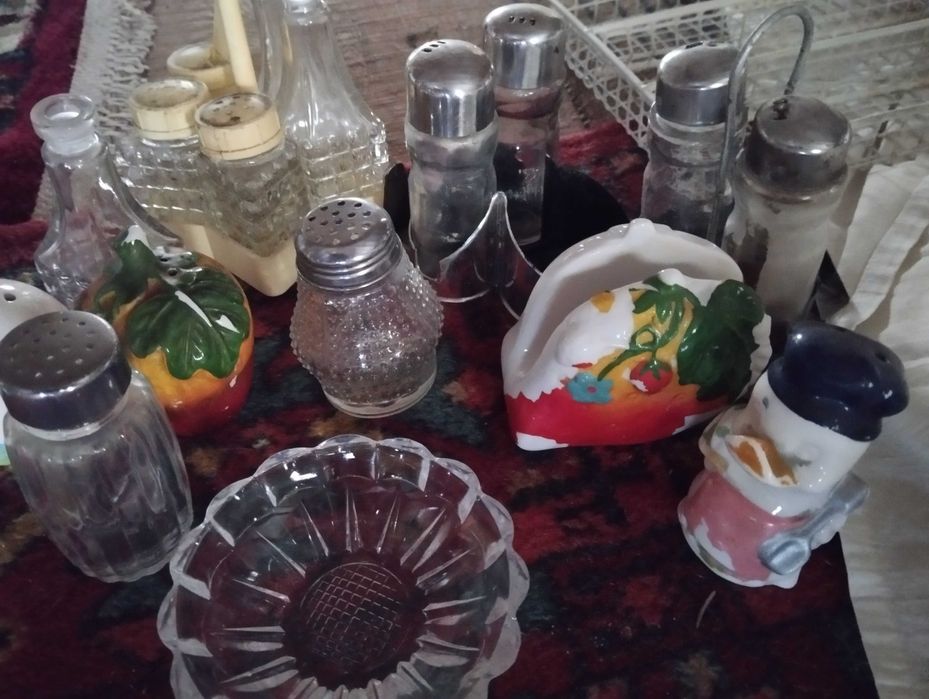 Солонка перечница фарфор