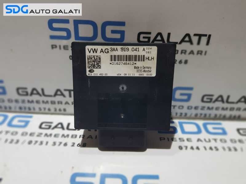 Modul Releu Unitate Calculator Start Stop VW Passat B8 2015 - Prezent Cod 3AA919041A