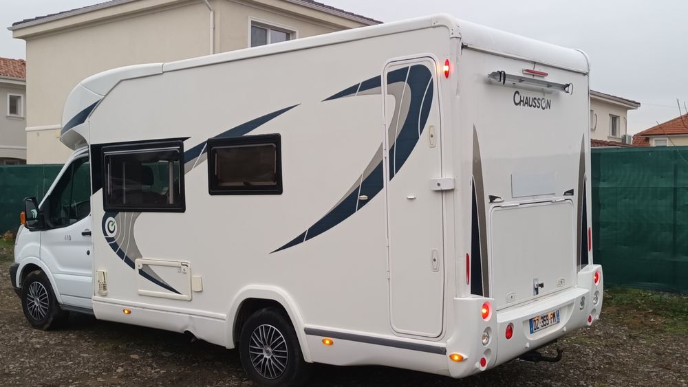 Autorulota Chausson 2016 diesel Ford 2,2 euro5 ÎNMATRICULATĂ km puțini