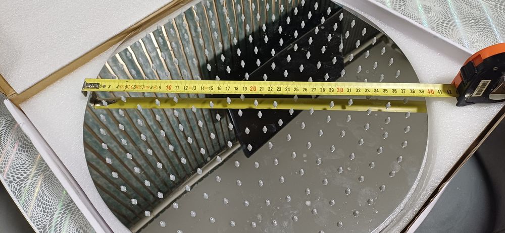 Cap de dus inox  16 inch