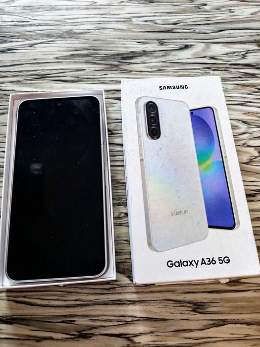 Samsung Galaxy A36 5G White – 6 GB RAM / 128 GB