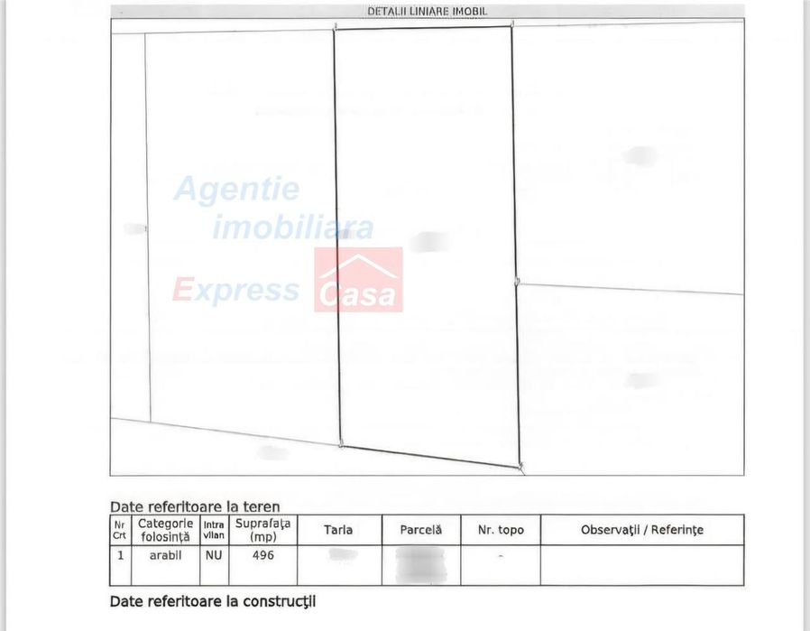 Teren de vanzare la Sorogari