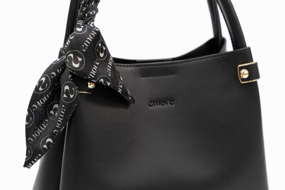 Ежедневна дамска чанта AMORE Fiorella - Black