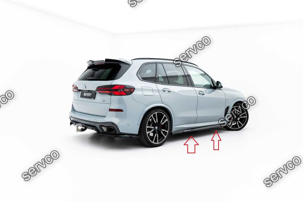 Pachet Set Splitter Exterior Lip Prelungiri Body kit tuning Bmw X5 G05 M-Pachet Facelift 2023- v7 - Maxton Design
