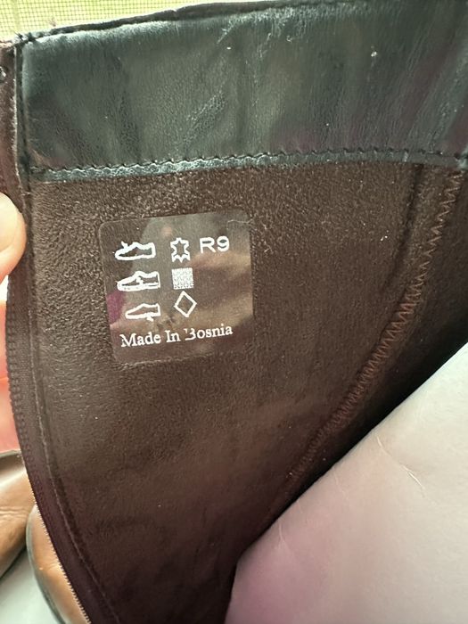 Cizme de piele marimea 40