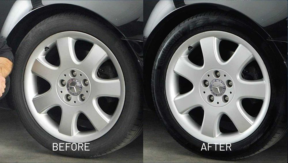 QUIXX Black Tyre Colour - професионална боя за гуми