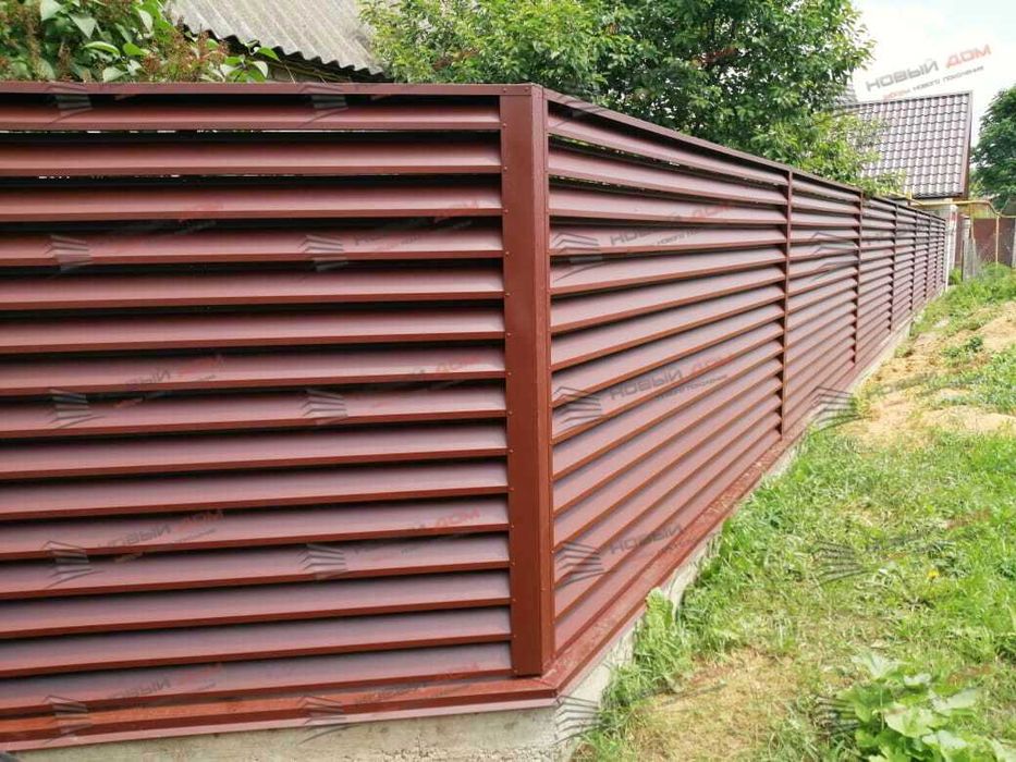 Забор жалюзи от производителя