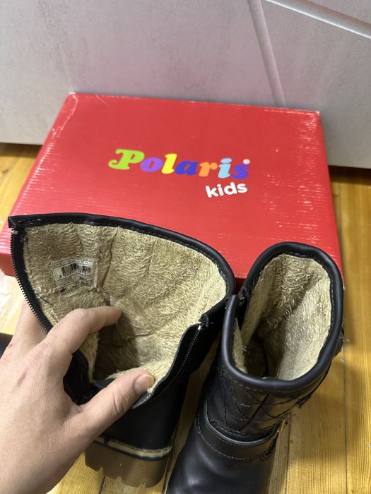 Сапоги зимние для девочки. Размер 28. Производсто - Турция, Polaris