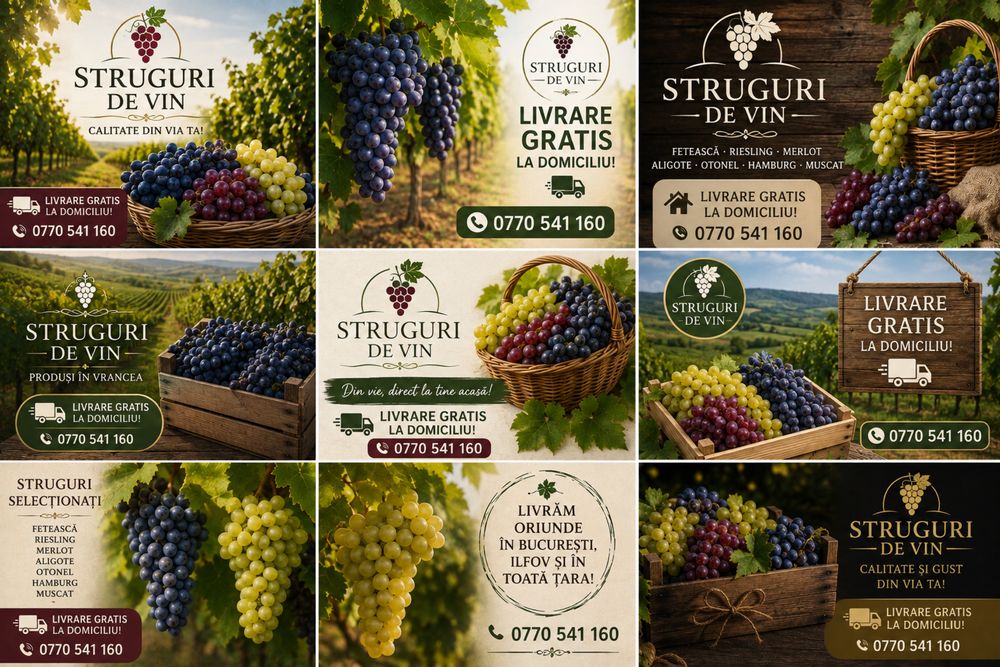 Struguri de vin 2026