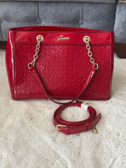 Чанта Guess червена