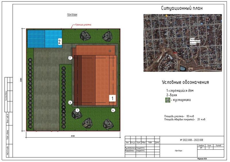 Разработка эскизных проектов