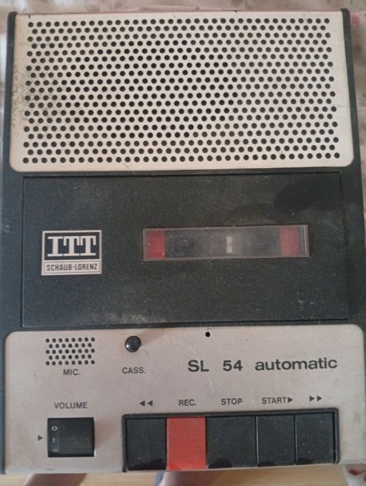 ITT schaub-lorenz aparat de înregistrare tip vechi