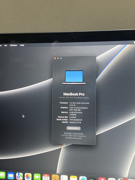 Macbook pro 2017