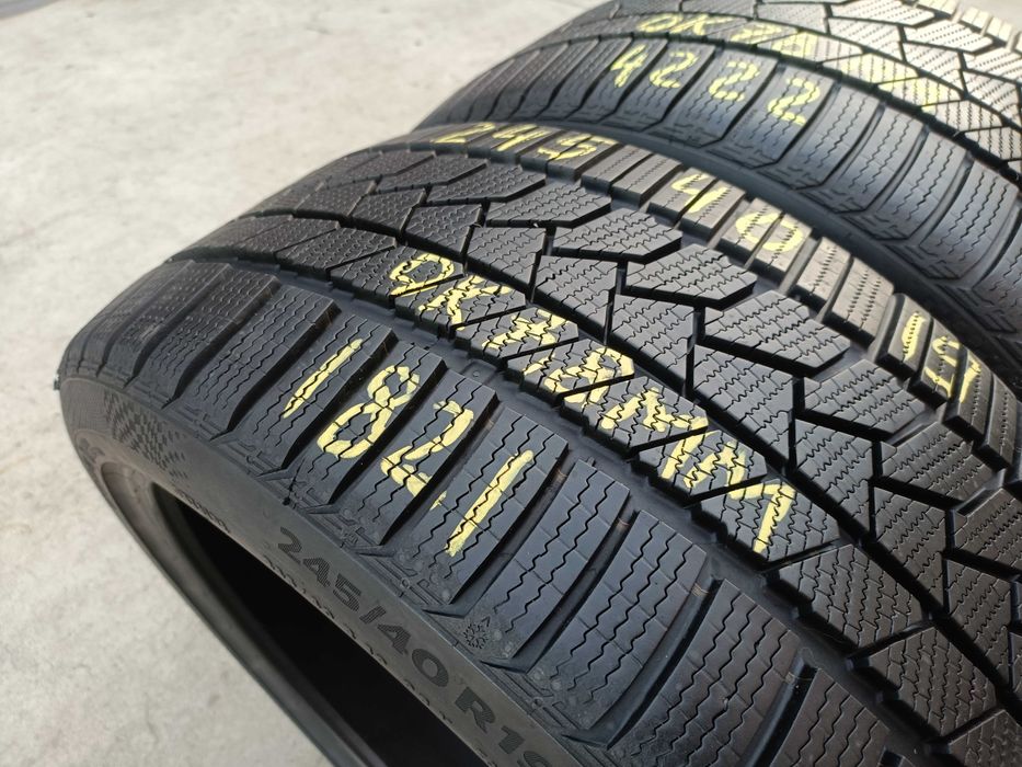 Doua anvelope iarna 245 40 19 continental wintercontact TS 860S 7,8 mm