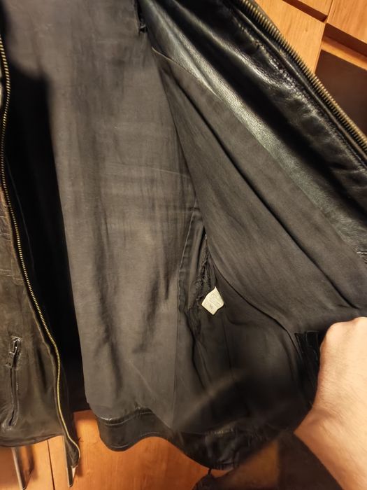 Geaca piele naturală Italia Gazzarrini măr. 50