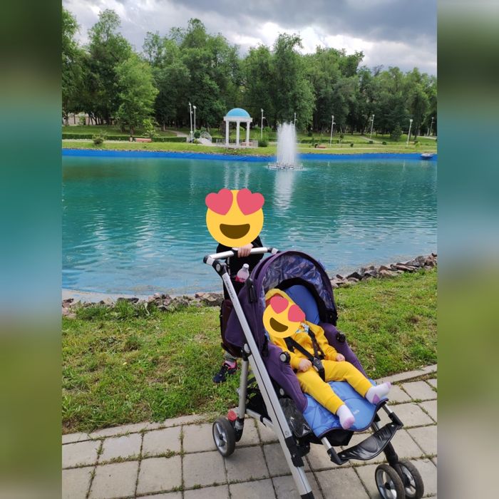 Коляска bebeconfort 2 в 1 с люлькой