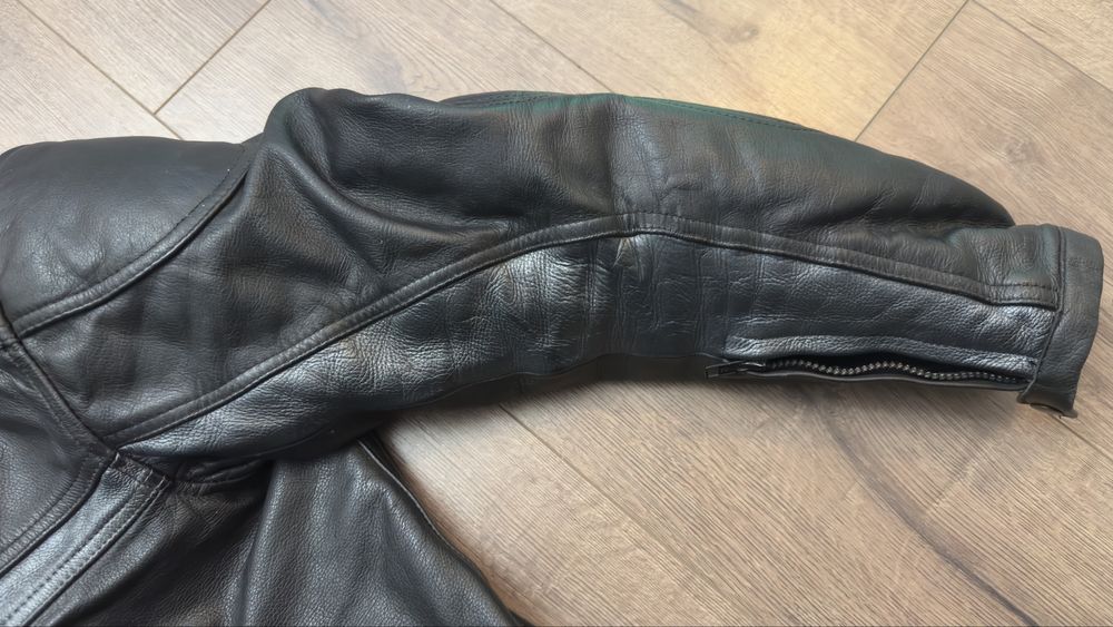 Кожено мото яке Louis Cafe Racer ретро стил