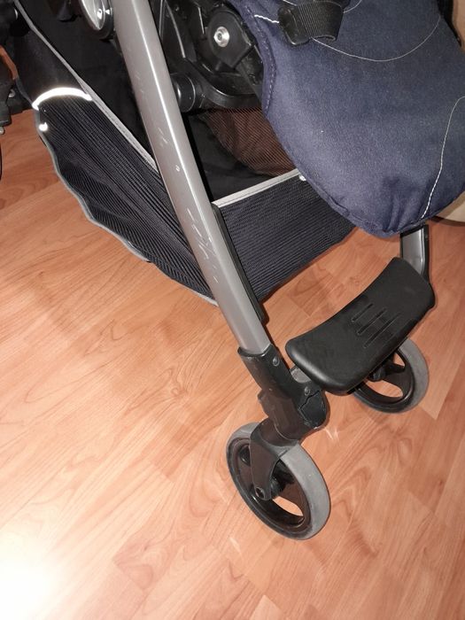 Бебешка количка Peg Perego 2в1 – лятна + ЧИСТО НОВ зимен кош, запазена