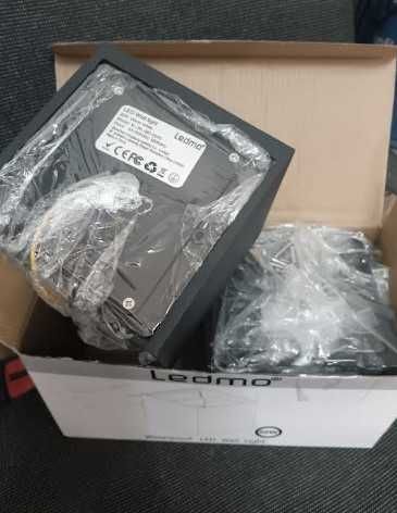 LEDMO комплект от 2 броя LED аплик със сензор за движение, 20W