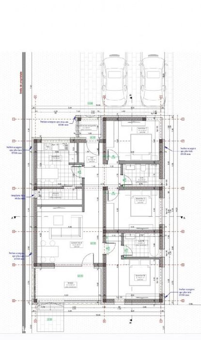 Casa pe un singur nivel in suprafata utila de 105 mp., cartierul Mices