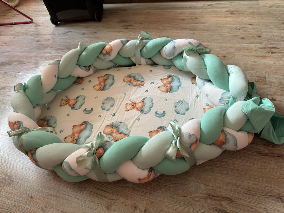 Бебешко гнездо/обиколник 3в1