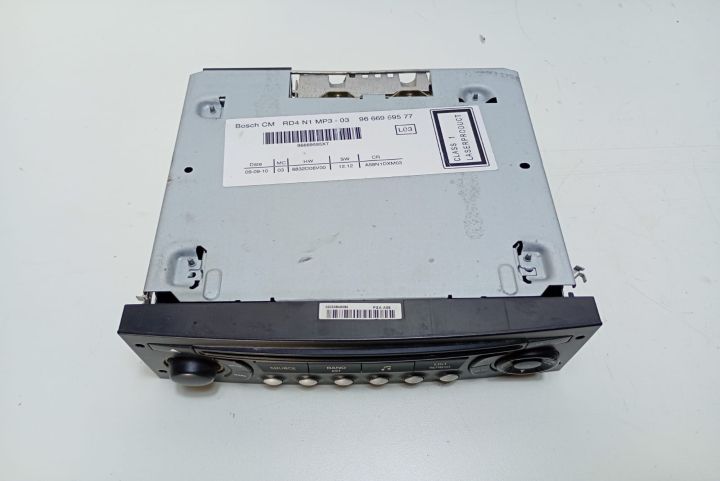 Radio CD player  9666959577 Peugeot 3008 prima generatie
