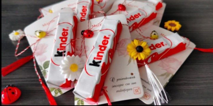 Mărțișoare dulci grădinița/creșă