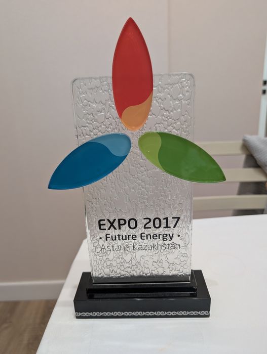 Настольная статуэтка «ЭКСПО-2017»