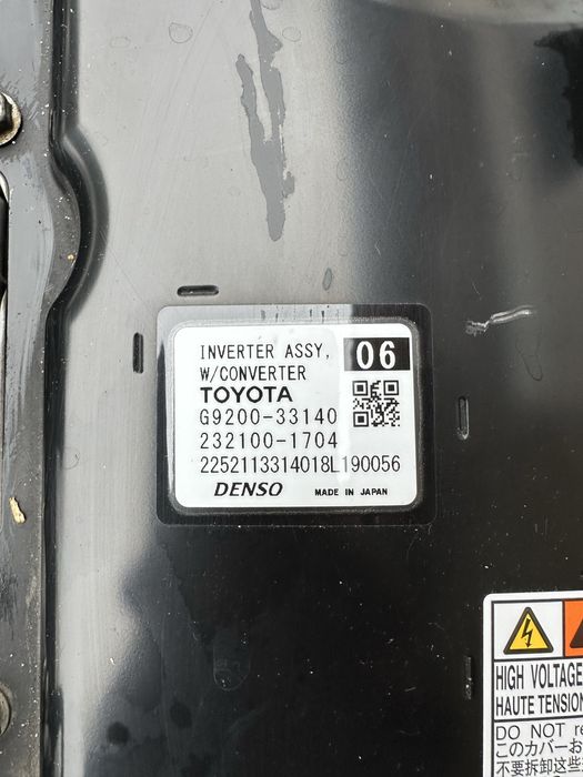 Convertor / Invertor Toyota Corolla, Rav 4, CHR, Camry 1.8 2.0 2.5