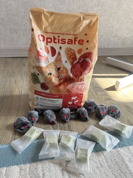 Корм плюс игрушки мята