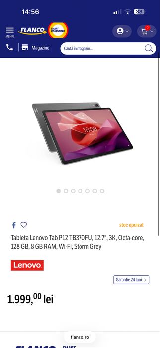 Tableta Lenovo P12