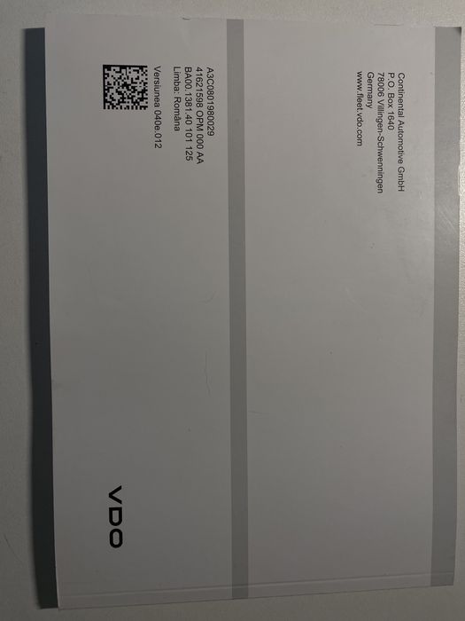 manual utilizare tahograf digital DTCO 4.0e