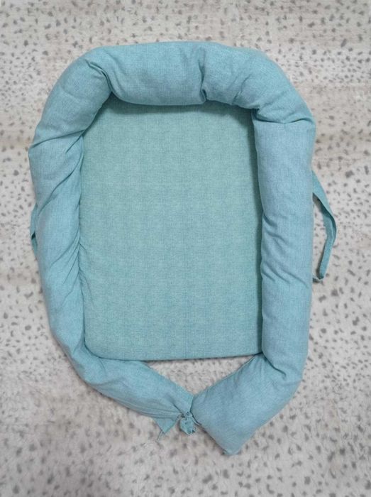 Бебешко гнездо цвят светло тюркоазен