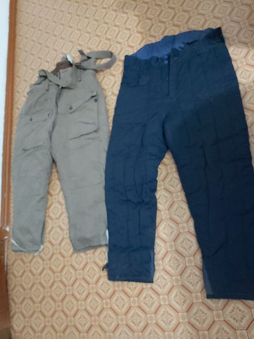 Мужские рабочие стеганые тёплые брюки